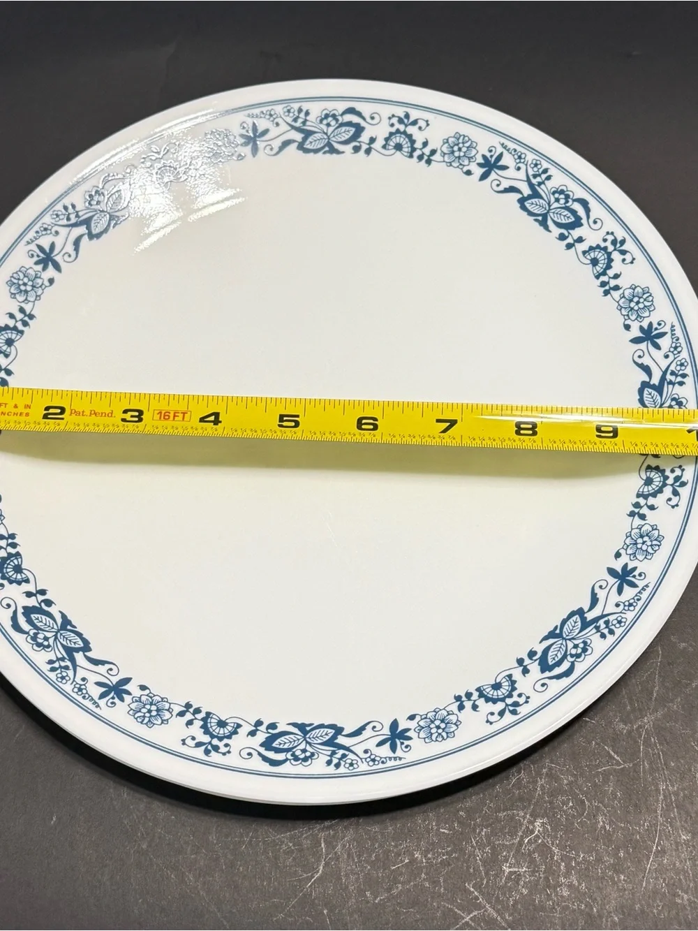 Lot Of 2 Vintage Corelle by Corning USA Old Town Blue Onion Dinner Plates 10.25”